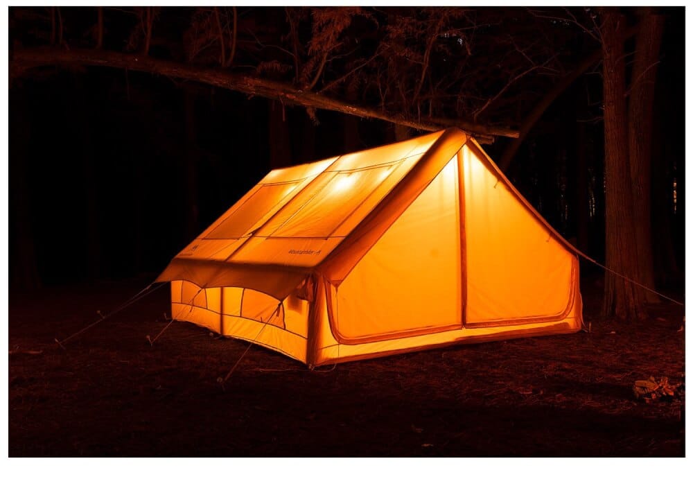 เต็นท์เป่าลม MOUNTAINHIKER 12 ตรม. สีกากี
